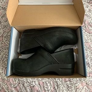 Dansko Professional Oiled Blacked Clogs